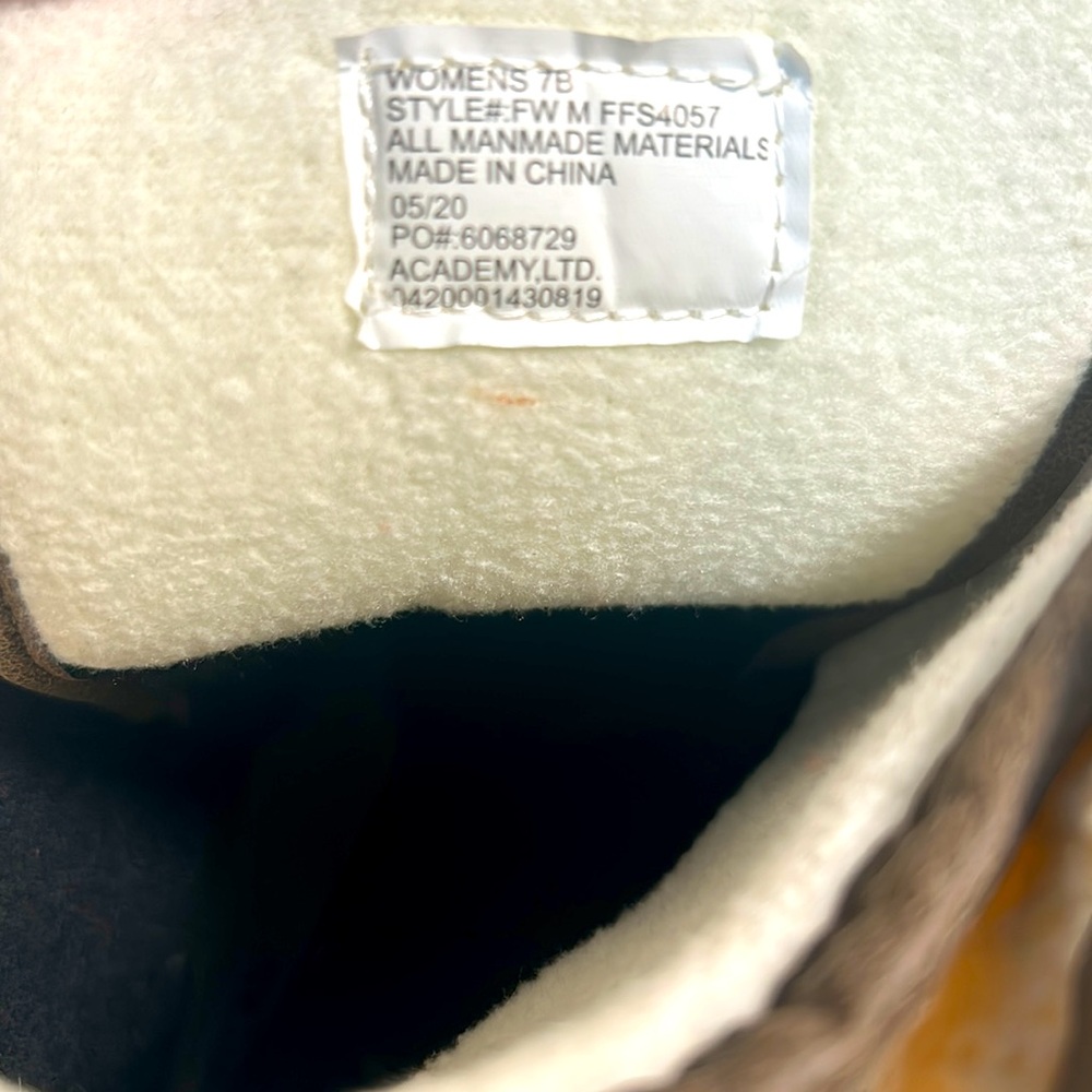 MAGELLAN🥾OUTDOORS Mid Sweater Duck Boots BROWN & CREAM Women’s Size 7 - Picture 8 of 13